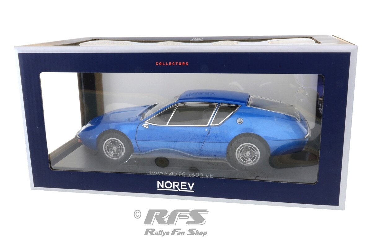 Alpine Renault A310 1600 VE 1972 blau blue 1:18 Norev 185400 Alpine Renault A310 1600 VE 1972 blau blue 1:18 Norev 185400