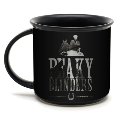 By order of the Peaky Blinders Mug & black coaster set. By order of the Peaky Blinders Mug & black coaster set.