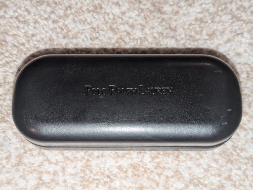 Polo Ralph Lauren Hard Shell Case for Glasses / Sunglasses - Black