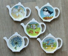 Emma Ball Tea Bag Holder Tea Bag Tidy Various Coastal Designs 