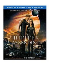 Jupiter Ascending (Blu-ray 3D + Blu-ray + DVD + Digital HD) - Blu-ray - GOOD