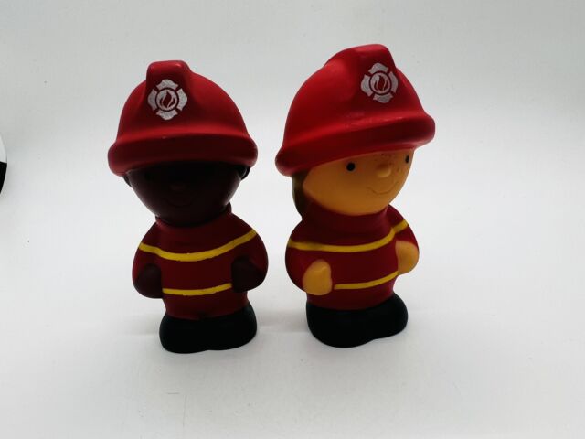 Toy Figures Firefighter Rescue Apprx 3”