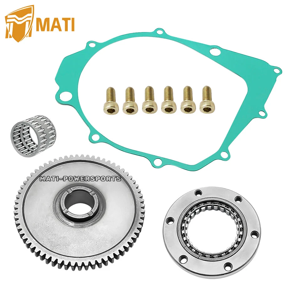 Engranaje de embrague de arranque con junta kit de extractor de volante para Yamaha Warrior/Raptor 350 Foto 4 de 4