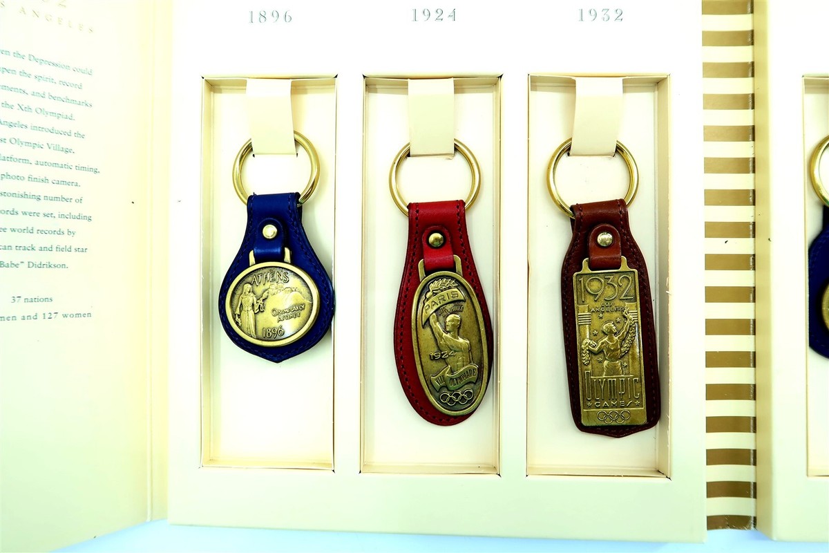 COACH Limited Edition Key Fob Chain Collection 100th Centennial