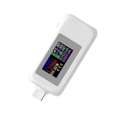 10in1 Type C Bi-directional Tester DC Voltage Current Capacity Meter Multimeter
