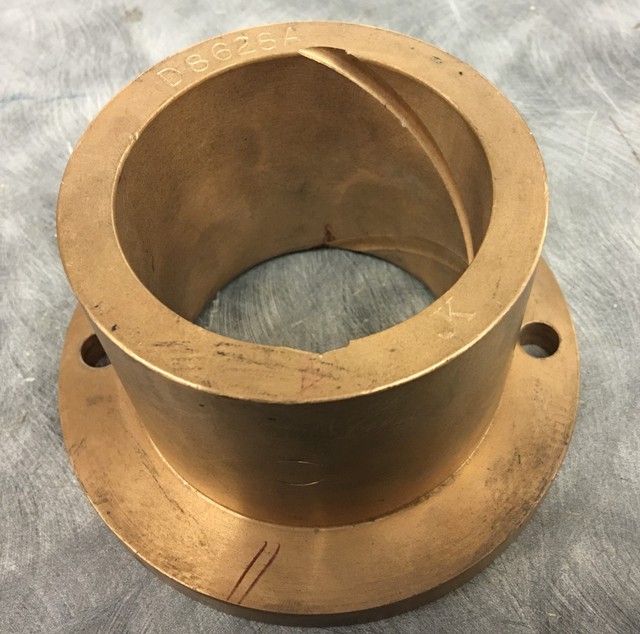 BRASS FLANGE BUSHING 211/16" ID, 31/2" OD, 213/16" LONG eBay