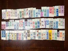 Vintage Lot of 25 DIFFERENT U.S.- 4 CENT MINT Plate Blocks- MINT-NH-OG-VF