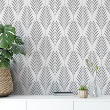 Fern Pattern Wall Stencil - Durable  Reusable Mylar Stencils