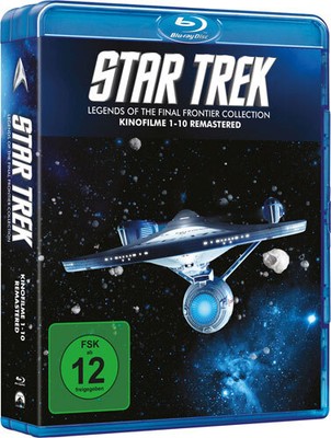 STAR TREK  I-X BOX (BR) dig. remastered Min: 1133/DD5.1/WS  Kinofilme 01-10 - P