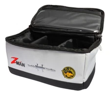 TT Lures Deluxe ZMan Tackle Block Grey - Soft Fishing Tackle Bag Box BRAND NEW @