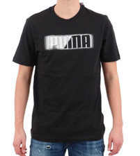 T-shirt Uomo Puma Graphics Wording Tee - Nero