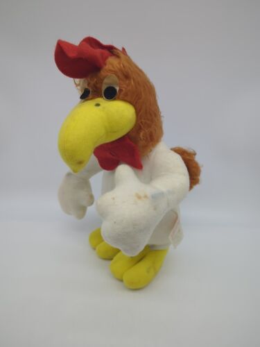 Foghorn Leghorn Warner Bros Characters Mighty Star Ltd 13" Plush 1971 Vintage - Picture 1 of 12