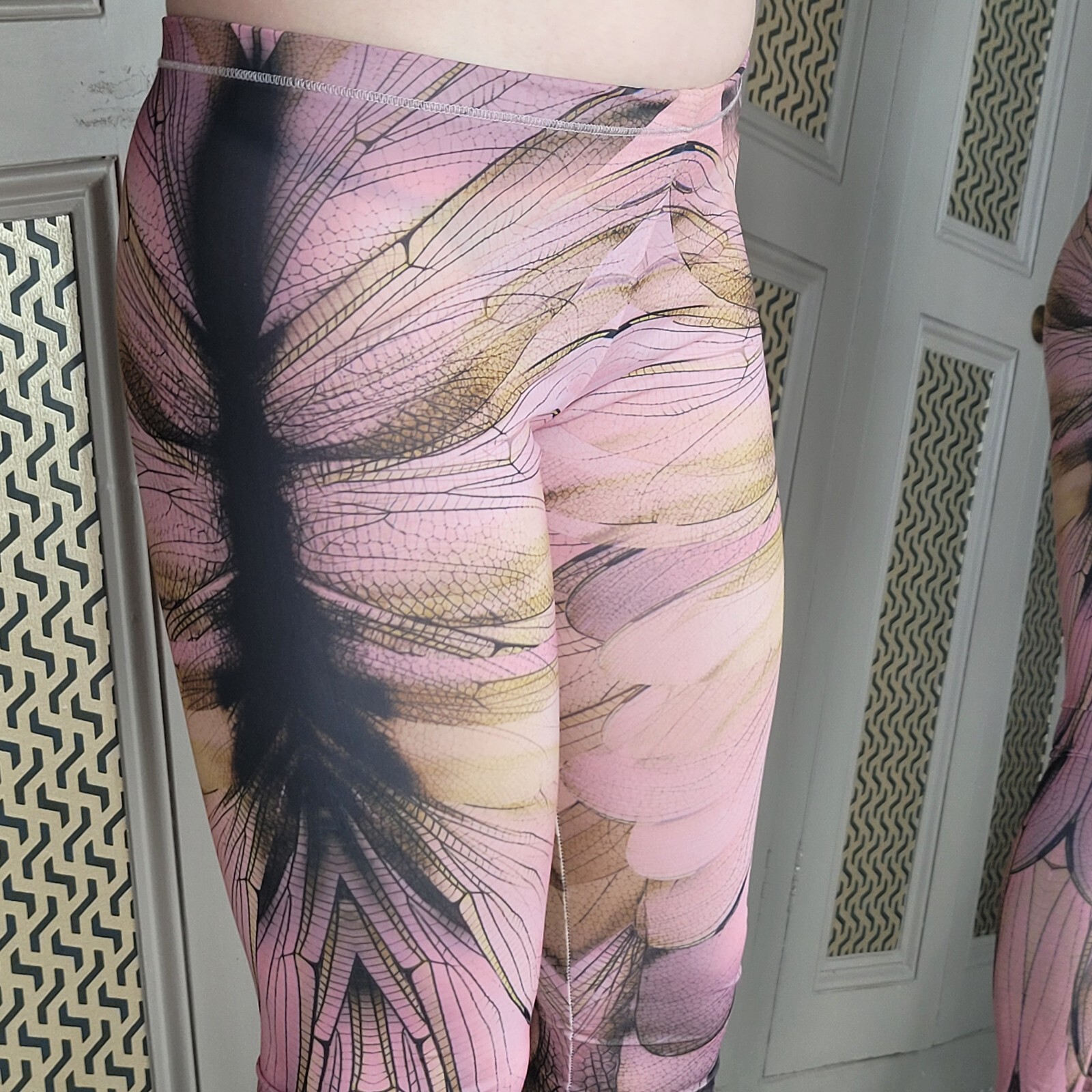 Alexander Mcqueen Patterned Stretch Leggings Pant… - image 17