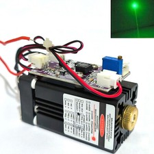 532nm 100mW Dot Green Laser Module With 12V Cooling Fan / Drive