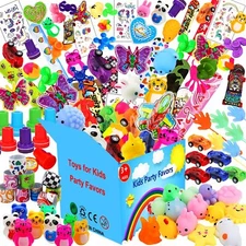 120 Pcs Party Favors Toy for Kids Treasure Box Carnival Prizes for Classroom ...