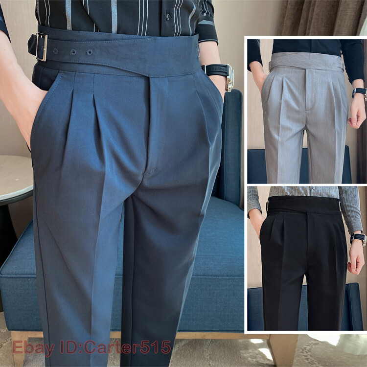 スーツ CULLNI/ Slim Flare Pintuck Gurkha Pants スーツ CULLNI/ Slim Flare Pintuck Gurkha Pants Snoly Men's