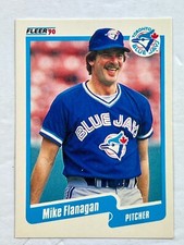 1990 Fleer Toronto Blue Jays Baseball Card #81 Mike Flanagan MLB - Free Ship GA