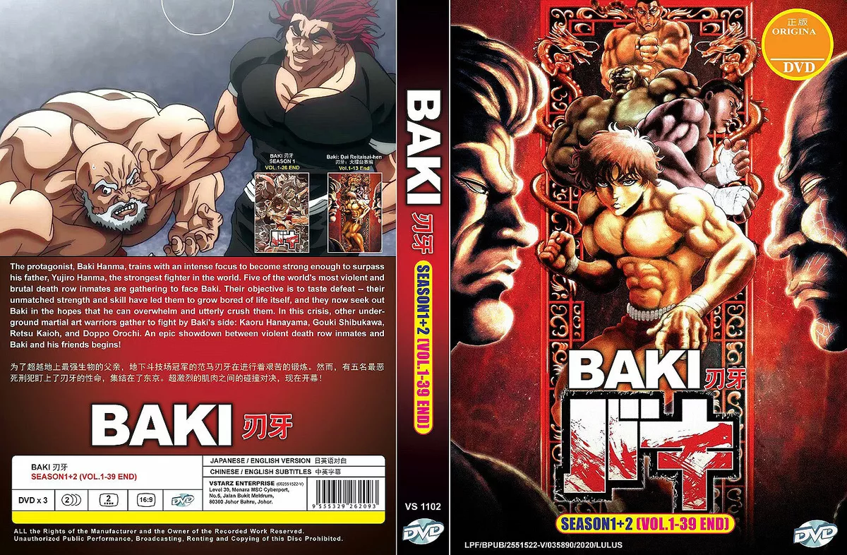 Baki: Dai Raitaisai-hen - Dublado - Baki 2nd Season, Baki: The Great Raitai  Tournament Saga - Dublado - Animes Online