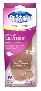 dr scholl's ultrasoft leather
