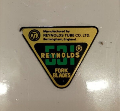 Ti Reynolds England 531 Fork Blade Original Decal Set Not Reproductions - New -