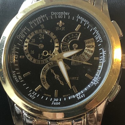 B and R Quartz Watch