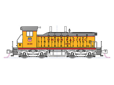 美品KATO176-4379 EMD NW2 UnionPacific#1032 Kato 176-4379 EMD NW2 Switcher Union Pacific 1032 | eBay UK