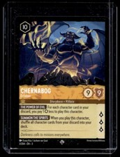 Disney Lorcana Into the Inklands Chernabog Evildoer Non Foil 3/204