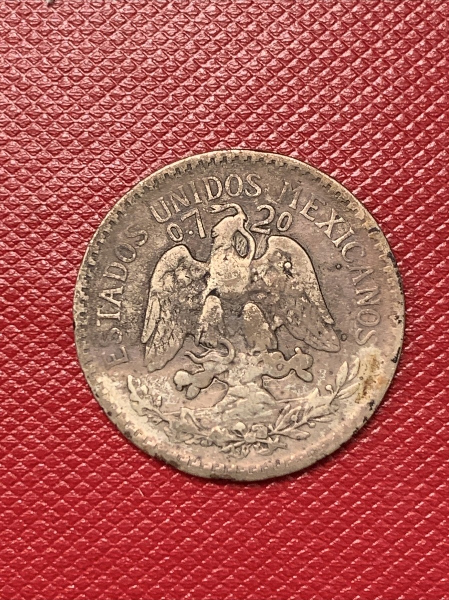 1920 メキシコ50センターボ 50 centavos 1920, Mexico - uCoin.net