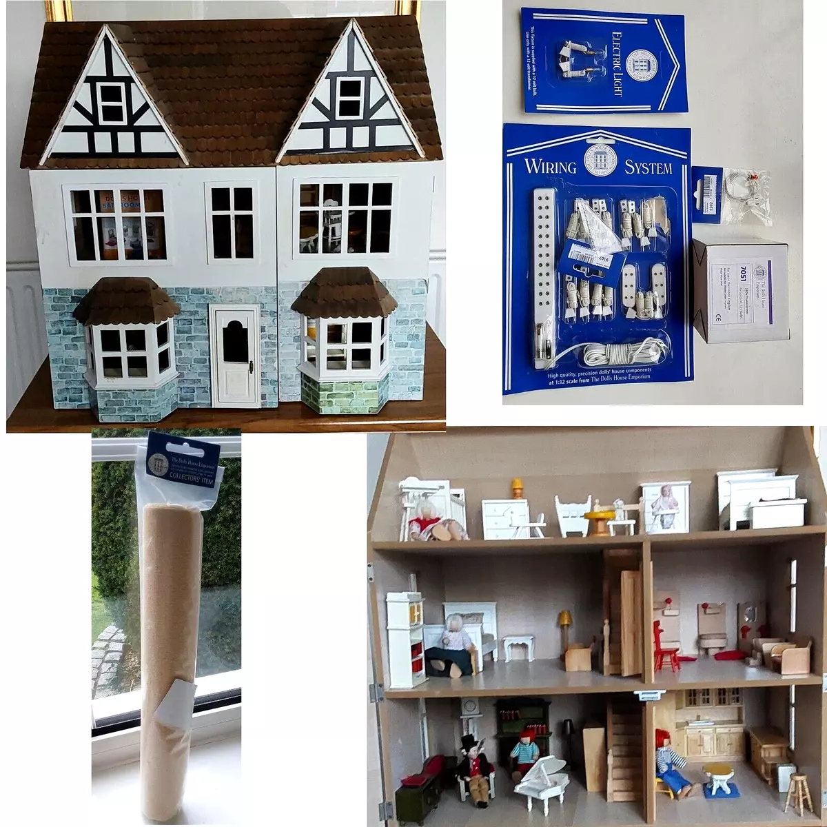 House Emporium Tudor Orchard Avenue Dolls House Furniture Figures More