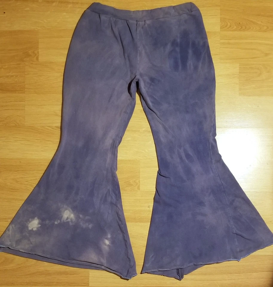 Pantalones Leggings Grateful Dead Bordados Oso Bailarín Púrpura Acampanados ¡ENVÍO GRATUITO!  Foto 4 de 4