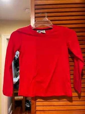extremely me Long Sleeve T Shirt red girls size 5/6
