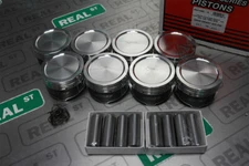 Manley Lightweight Forged Pistons Ford Mod Motor 5.4L 3.582" 11cc dish 9.72-8.74