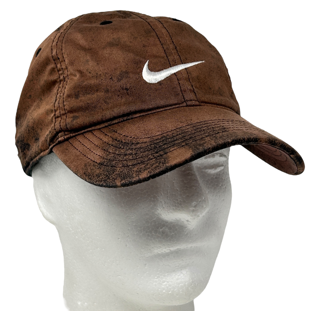 Nike AeroBill Heritage86 Dri-Fit Strapback Golf Baseball Cap Brown