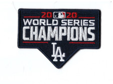 New 3 x 4" Los Angeles Dodgers 2020 WS Champions Iron on Patch Free Ship
