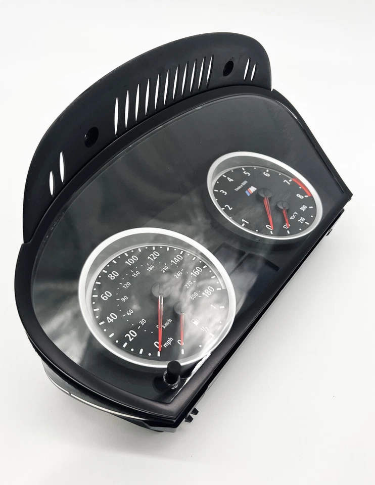 2010-2013 BMW X5M 4.4L TWIN TURBO PAINEL DE INSTRUMENTOS MEDIDOR VELOCÍMETRO FABRICANTE DE EQUIPAMENTO ORIGINAL - Imagem 4 de 4