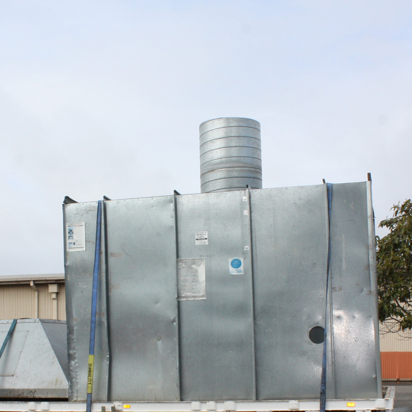 Double sided open face Spray Booth ADELAIDE 1.1kw Fan 2.3 x 2.1 x 3m Ex