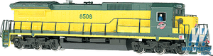 Bachmann Spectrum GE Dash 8-40C Diesel Ch icago & North Western Bachmann Spectrum GE Dash 8-40C Diesel Ch icago & North Western