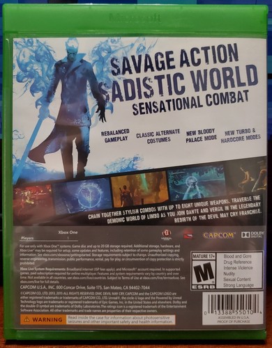 DmC: Devil May Cry -- Definitive Edition (Microsoft Xbox One, 2015) - Picture 2 of 4