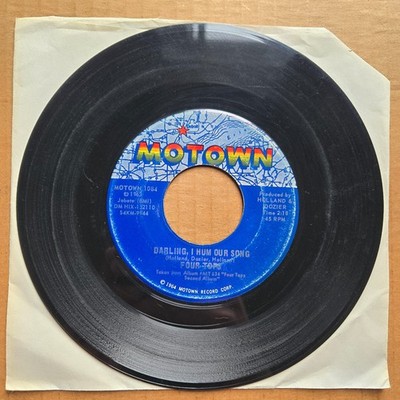 FOUR TOPS Darling I Hum Our Song/Something About You 45 7'' R&B SOUL Record Vinyl