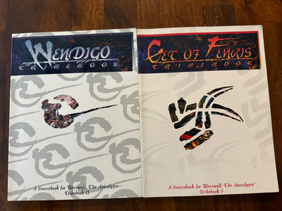 Get of Fenris and Wendigo Tribebooks White Wolf Werewolf