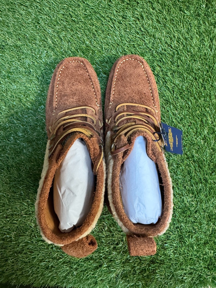 Polo Ralph Lauren Polo Country Ranger Boots Suede Faux Shearling
