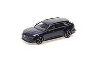  Minichamps 410018016 Audi RS6 Avant 2019 Violet Metallic 1/43 Diecast Model 