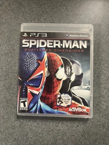 Spider-Man: Shattered Dimensions Sony PlayStation 3 No Manual