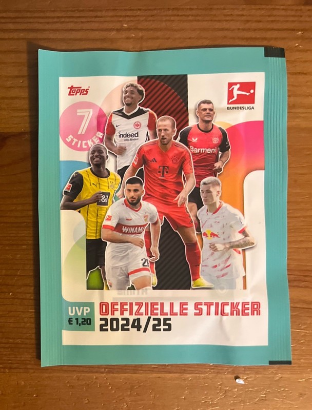 Fußball Bundesliga 2024/25 Sticker Pack