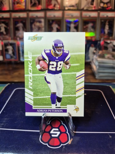 Adrian Peterson #341 2007 Panini Score card
