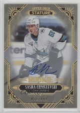 2020-21 Upper Deck Stature Rookies Auto 32/199 Sasha Chmelevski #108 Auto av1