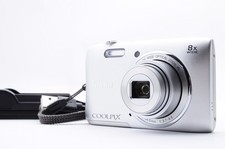 Nikon Coolpix S3600 Silver Excellent 5 Compact Degital Camera Z0701