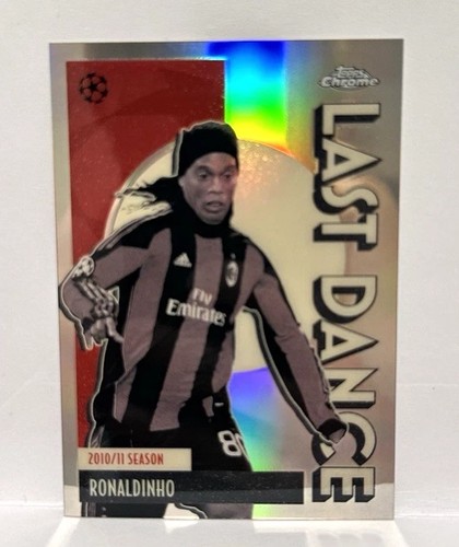 Topps Chrome UEFA Last Dance Ronaldinho AC Milan LD-9 Insert Hologram 2010/11
