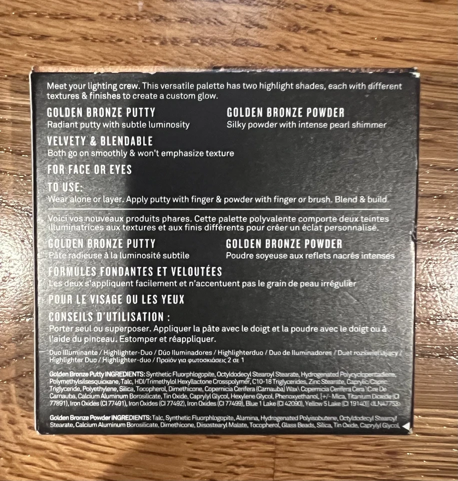 SmashBox Halo Glow Highlighter Duo Golden Bronze - 0.17oz - NWB - Image 3 of 4