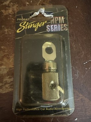 Vintage 1998 New Gold Stinger Pro 8 Gauge Crimpless Ring Terminal Ships Fast